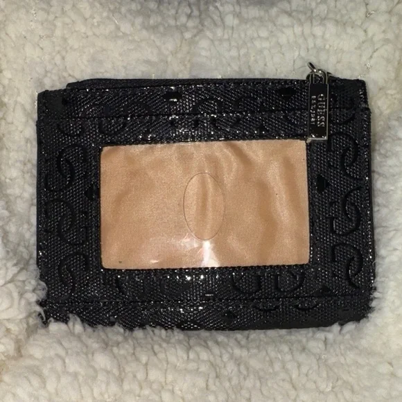 GUESS- Black and Tan Women's Card Holder - Picture 3 of 17